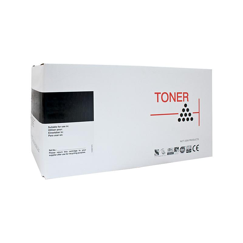 AUSTIC Premium Laser Toner Cartridge CT201632 in black, designed for Fuji Xerox printers, showcasing its sleek design and packaging.